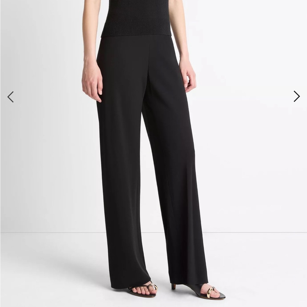 Vince Colette High Rise Crepe Bias Pant